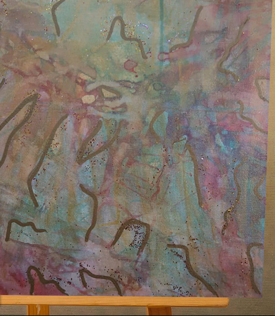 كن فيكون - signé par l'artiste Nada ZR.